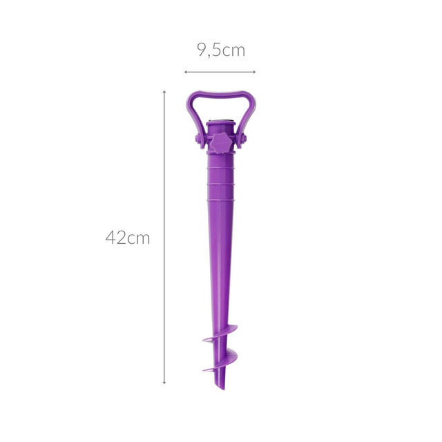 Műanyag napernyő talp, 42 cm