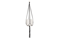 Virágcserép fogas, pamut, 105 cm