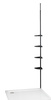Fém zuhanypolc állítható magassággal 85-200 cm között