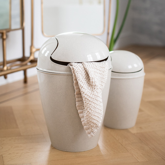 DEL M szemetes, 12 l, KOZIOL, újrahasznosított kék