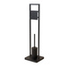 WC kefe toalettpapír tartóval ARLE, 77 cm