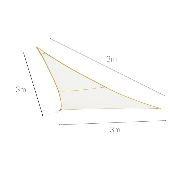Curacao napernyő, vízálló, 3 x 3 x 3 m
