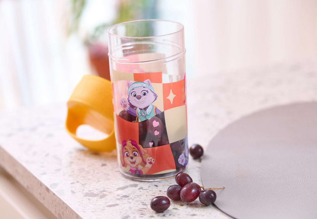 BUDDY SNACK vízpalack, 500 ml, KOZIOL, Mancs Őrjárat