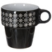 6 darab porcelán bögre állványon, kávés bögre, bögre készlet, porcelán bögre állványon