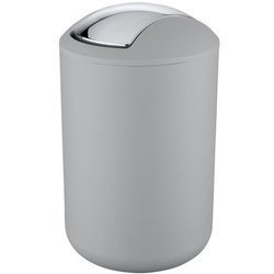 BRASIL GREY szemetes, 6,5 l, WENKO, szürke