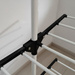 Függőleges ruhaszárító akasztókkal, 160 cm, ALTO