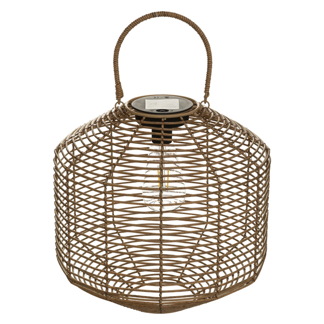 CUBA lámpás, természetes, 30 cm