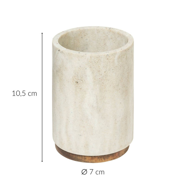 Fogkefe tartó COME, Ø 7 cm