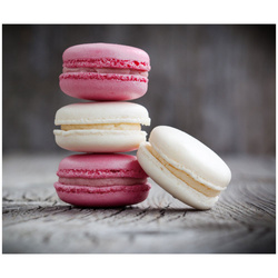 Üveg védőlap MACARONS falra - 50 x 60 cm, WENKO, macarons