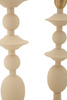 GEMINI 2-részes gyertyatartó-készlet fémből, 29 cm & 33 cm magas