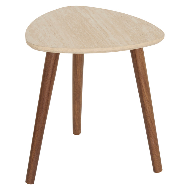 3 darabos MILEO dohányzóasztal-készlet, max. magasság 60 cm, MDF