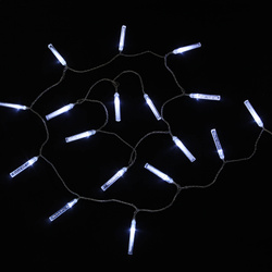 Fényfüzér, jégcsapok, 32 LED