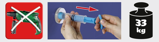 Porszívós akasztók Vacuum-Loc, 4 darabos készlet, WENKO