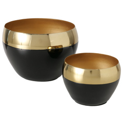 Fém tealight gyertyatartók MALVA, Ø 8-12 cm