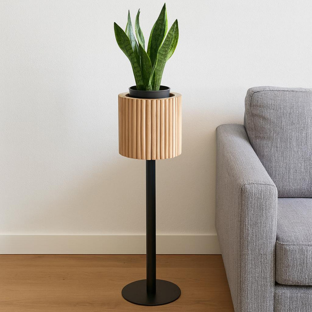 URBAN EDEN virágtartó fém állványon, 51 cm 
