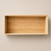 Bambusz asztali rendező, 15 x 38 x 7 cm