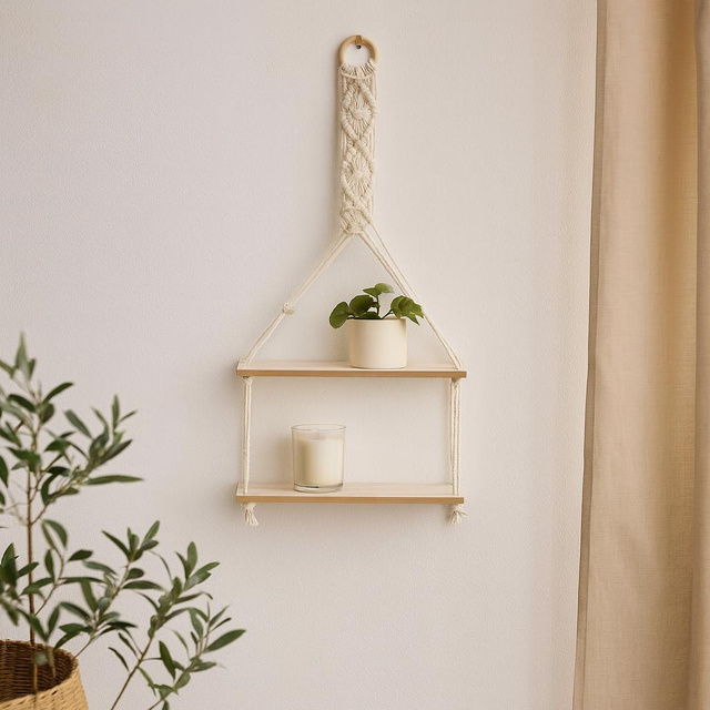 Cserepes növények hintája, kép, 30 x 10 x 66 cm