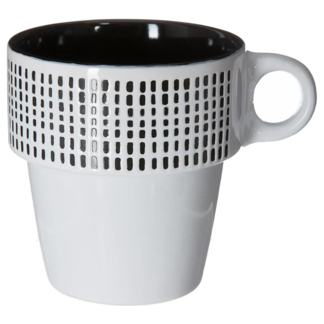 6 darab porcelán bögre állványon, kávés bögre, bögre készlet, porcelán bögre állványon