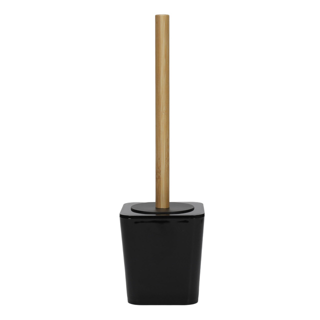 WC kefe nyitott állvánnyal, 38 cm, fekete