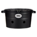 BBQ grill lábakkal és fogantyúkkal, 42 x 35 x 21 cm