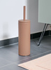 WC-kefe fém tartóval BRASS TONE, Ø 9,7 cm
