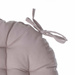 Kerek székpárna ROUND, Ø 38 cm, bézs