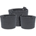 ROPE dekoratív kosarak készlet, 3 darab