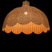 MILI függőlámpa, rattan, Ø 58 cm